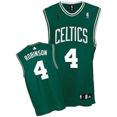 NBA Boston Celtics 4 Nate Robinson Green Jersey Champion Patch